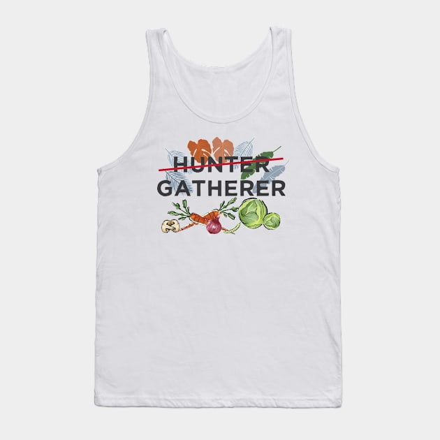 Hunter Last Name Family Vegan Veganism Joke Pun Tank Top by alltheprints